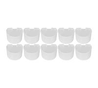 Tasses d'eau de Poulet, 10pcs Oiseaux Mangeurs de Semences Bol Mangeur de Poulet Cage D'oiseau Mangeur de Poulet Alimentant L'arrosage de Lapin de Lapin Alimentaires Suspendus (L)