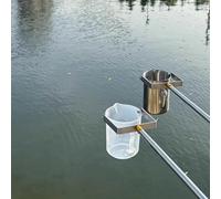 Tasses d'échantillonnage d'eau avec tige télescopique, seau de collecte portable pour test en lac et en rivière