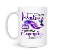 Tasses Derrière Chaque Grand Pasteur 330Ml Tasse Porcelaine Pratiques Mug Pour Homme Eau Femme