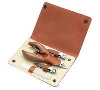 Tasses d'ongles, coupe-ongles pour les aînés, ciseaux à ongles pour les ongles épais et profondément incarnés, tondeuse d'acide à orteil en acier inoxydable, 4 morceaux de ongle de ongle professionnel