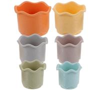 Tasses Empilables pour Lapin, Jouet Réutilisable en Plastique, 1 Set