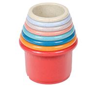 Tasses empilables pour lapins - Jouets de jeu pour la nourriture, tasses empilables multicolores | Jeu empilable avec des lapins pour le développement cognitif, jeu empilable avec des lapins pour