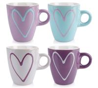 Tasses en céramique 230 ml 4 pièces