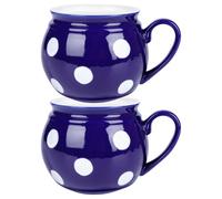 Tasses en céramique 850ml 2pcs set gobelets à café tasse grande capacité