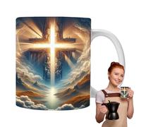 Tasses en céramique pour boire, tasse à lait en céramique, modèle de soleil, tasse de boisson en céramique pour une bonne performance de conservation de la chaleur du thé