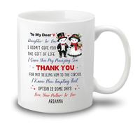 Tasses En Porcelaine À Ma Chère Belle-Fille, Merci Tasse Céramique Personnalisée Tasses À Thé Pour Amies Anniversaire 330Ml