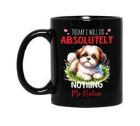 Tasses En Porcelaine Aujourd'Hui, Je Ne Ferai Absolument Rien Tasse Céramique Humour Coffee Mugs Pour Amies Homme 330Ml