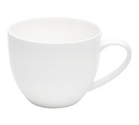 Tasses en porcelaine blanche de grande capacité en céramique pour petit déjeuner, avoine, lait, thé, soupe, tasses à café en porcelaine fine et légère avec poignée, pour milkshakes, crème glacée