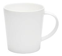 Tasses en porcelaine blanche de grande capacité en céramique pour petit déjeuner, avoine, lait, thé, soupe, tasses à café en porcelaine fine et légère avec poignée, pour milkshakes, crème glacée