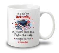 Tasses En Porcelaine C'Est Docteur En Fait Tasse En Céramique Café Avec Poignée Tasses À Thé Pour Homme Femme 330Ml