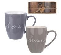 TASSES EN PORCELAINE ENSEMBLE DE TASSES POUR BOIRE DU CAFÉ, DU THÉ ET DES HERBES 380ML 2PCS.