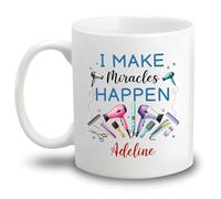 Tasses En Porcelaine Je Fais Des Miracles Tasse À Café En Porcelaine Amusants Coffee Mugs Pour Collègue Femme 330Ml