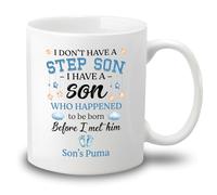 Tasses En Porcelaine Je N'Ai Pas De Beau-Fils, J'Ai Un Fils Tasse À Café En Porcelaine Amusants Coffee Mugs Pour Maman Collègue 330Ml