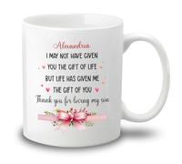 Tasses En Porcelaine Je Ne T'Ai Peut-Être Pas Donné Le Don De La Vie Tasse À Café En Porcelaine Drôle Tasses À Thé Pour Fête Des Pères Décorer 330Ml