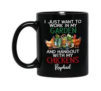 Tasses En Porcelaine Je Veux Juste Travailler Dans Mon Jardin Tasse À Café En Porcelaine Avec Poignée Tasses De Petit Déjeuner Pour Maman Fête Des Pères 330Ml