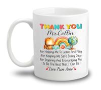 Tasses En Porcelaine Merci De M'Aider À Apprendre Et À Jouer Tasse Céramique Humour Tasses De Petit Déjeuner Pour Décorer Collègue 330Ml