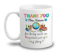 Tasses En Porcelaine Merci D'Être Un Élément Si Important Tasse Avec Poignée Tasses De Petit Déjeuner Pour Amies Maman 330Ml