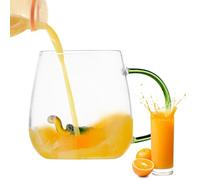 Tasses En Verre 3D - Verres Tridimensionnels Élégants Avec Design De Dessin Animé | Tasse Transparente Créative Pour Jus, Café, Lait, Thé Et Boissons Froides | Jolie Tasse En Verre - Idéale Pour C