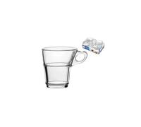 Tasses en verre - DURALEX - Lot de 6 - Transparent - 9 cl