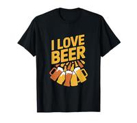 Tasses et Bouteilles de bière I Love Festive Vibes T-Shirt