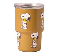 Tasses et mugs - Tasse mug isotherme café expresso QuyCup Peanuts Snoopy 80ml (Woodstock)