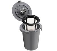 Tasses filtrantes réutilisables pour cafetières Cuisinart - Tasses à café rechargeables de qualité supérieure compatibles avec les machines à café Cuisinart à portion unique (1 lot avec 1 filtre en