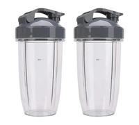 Tasses Hautes De 24 Oz Avec Couvercle Rabattable, Compatible Avec Nutribullet, Mélangeur Et Presse-agrumes 600 W Et Pro 900 W, NB-101S, NB-101B, NB-201.