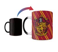 Tasses Morphing Harry Potter - Gryffondor - Blason de la maison Poudlard - Une tasse en c ramique sensible la chaleur changeante de couleur de