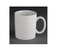 Tasses mugs en porcelaine blanche Hotelware 280 ml x 12