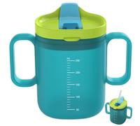Tasses sippy pour adultes pour la preuve des déversements âgés avec une tasse de gobelet à vie aux personnes âgées de 260 ml paille avec une tasse adulte résistante à la chaleur la chaleur la