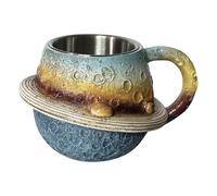 Tasses - Tasse De Café | Tasses Pour Hommes | Planet Tug | Astronaute Cupes Mignonnes Pour Femmes | Nouveauté Drinkware Decor Aesthetic Room Decor For Tea Milk Jus De Lait Vins De La Bière