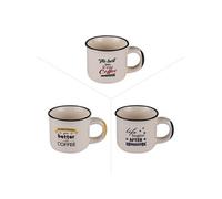 Tasses Zinc 11 cl (lot de 3) Trend'up