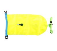 Tassety Bouée de natation étanche de 15 L pour garder le matériel au sec pour bateau, kayak, pêche, rafting, entraînement à la natation, jaune fluo
