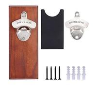 Tassety Décapsuleur magnétique mural pour anniversaire de bière unique pour , mari, femme, maman, argenté