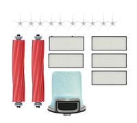 Tassety Lot de 18 pièces de Rechange pour aspirateur T7 S7 T7 Plus Brosse latérale Chiffon Filtre Aspirateur A