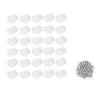 Tassety Lot de 30 connecteurs 4,2 mm pour carte graphique PCI-E GPU 6 broches 5557 boîtier mâle avec bornes Couleur transparente
