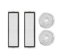 Tassety Lot de 4 filtres HEPA lavables pour aspirateur robot W10 Pièces de rechange