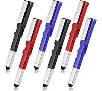 Tassety Lot de 6 supports de téléphone en forme de stylo avec tournevis et tournevis pour bureau et maison