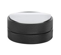 Tasseur à café en acier inoxydable de 58 mm, outil professionnel de tassage du café, tasseur à espresso à base plate avec poignée ergonomique pour les baristas à domicile et au