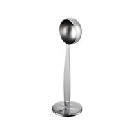 Gefu Tasseur à café TAMINO – Acier inoxydable, cuillère doseuse, argent – Accessoire pour expresso