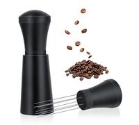 Tasseur de Café en Acier Inoxydable, 7 Aciers Inoxydables Aiguilles 0,3 mm, Outils à Café pour Les Baristas, Outils de Distribution D'expresso pour Moudre Le Café