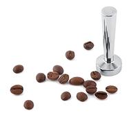 Tasseur de Café Tamper Espresso Solide en Acier Inoxydable Tasseur de Café Expresso Outil pour Machine à Capsules Paquet de 1 Tasseur de Café Barista Premium