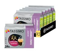 Tassimo, 120 Dosettes Café Long Intense L’OR, Aromatique et Harmonieux | Compatibles avec les machines TASSIMO, 120 Cafés, 5 packs de 24 dosettes