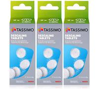 Tassimo 3 x 4 comprimés pour 2 processus de détartrage [Classe énergétique], Lot de 3