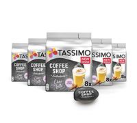 Tassimo, 40 Dosettes, Chai Latte Coffee Shop Selections, Compatibles avec les machines TASSIMO, 40 Chai Latte, Doux et Epicé, 5 packs de 8 dosettes