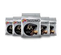 Tassimo, 80 Dosettes Café Espresso Ristretto L'OR, Compatibles avec les machines TASSIMO, 80 Cafés, Corsé et Puissant, 5 packs de 16 dosettes (L'emballage peut varier)