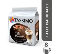 Capsules de café Tassimo Latte Macchiato Baileys (compatibles avec les machines à capsules Bosch Tassimo), 8+8 pcs.