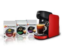 Machine à café + 3 packs T-discs - BOSCH - TASSIMO FINESSE TAS163E - 1400 W - 0,7 L - Multi-boissons - IntensityBoost - Noir