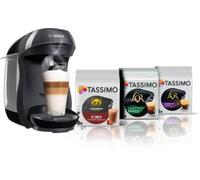 Tassimo BOSCH TAS102EC6 Happy Noir + 3 packs de T- Di