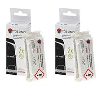 Tassimo Bosch TCZ6004 00311530 Lot de 2 tablettes détartrantes 4 x 18 g
